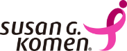 Komen logo - black and pink
