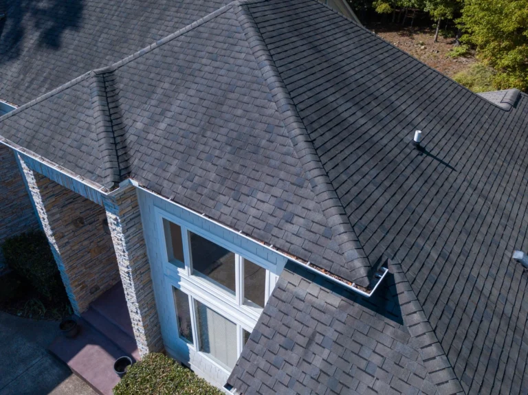 drone roof inspection to determine roof age and repairs
