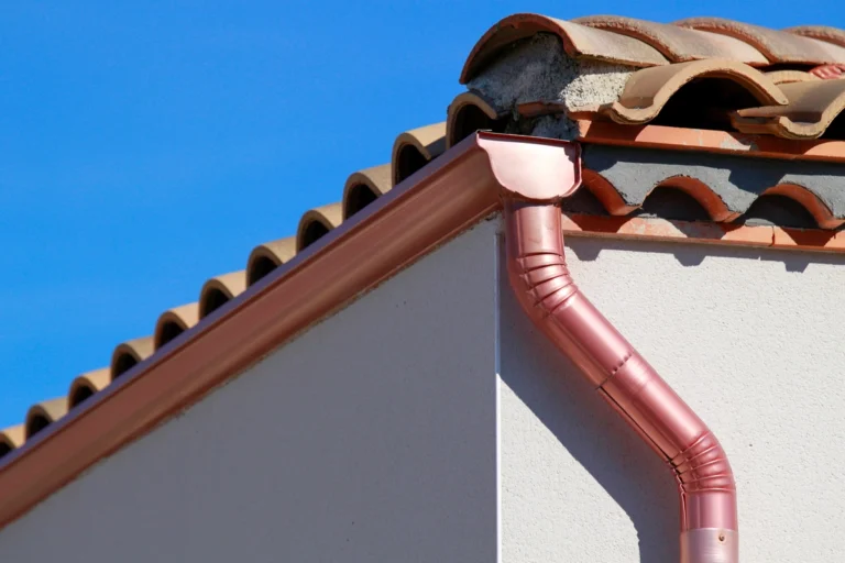 copper gutters