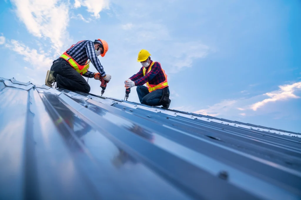 installing metal roofing