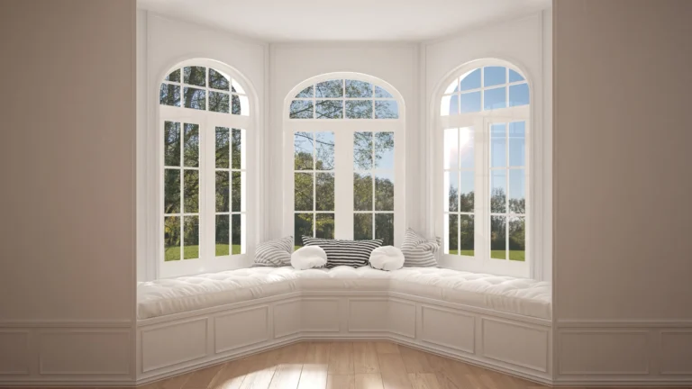 arched windows