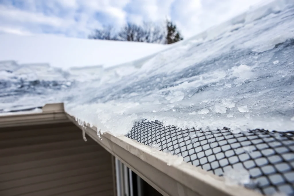 ice dam on roof