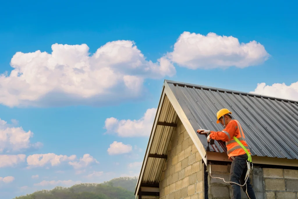 repairs and sky